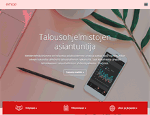 Tablet Screenshot of emce.fi